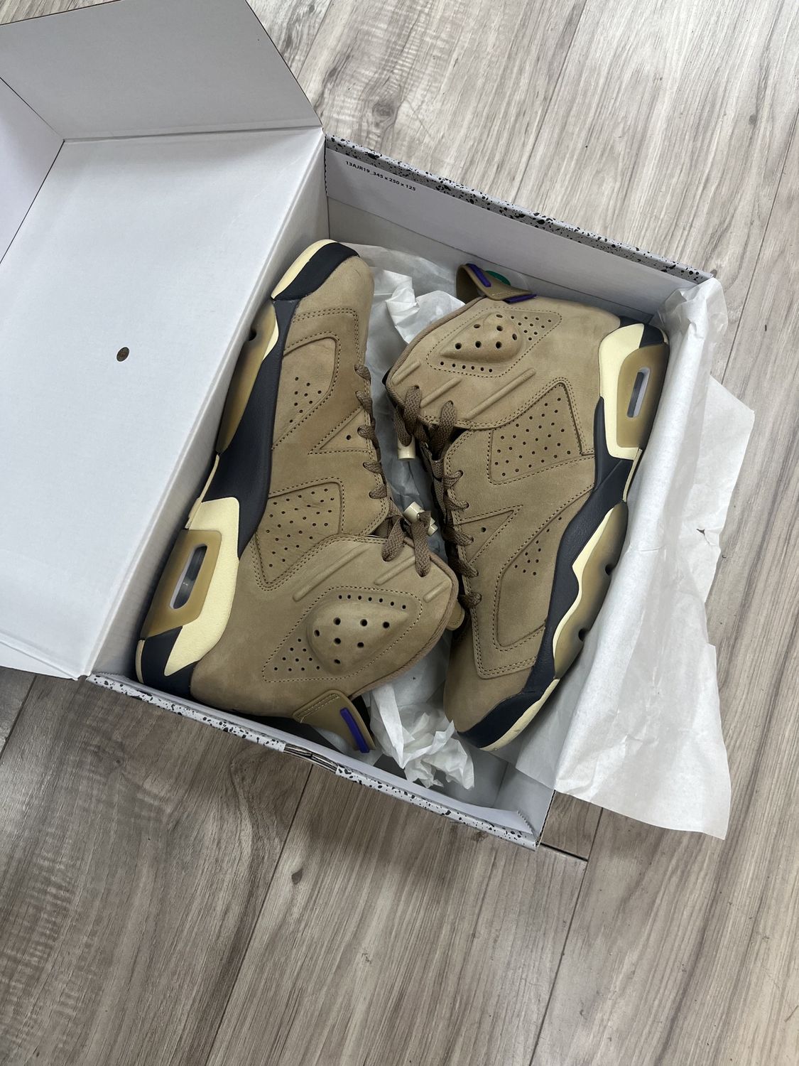 JORDAN 6 BROWN GORETEX |, USED: 12W