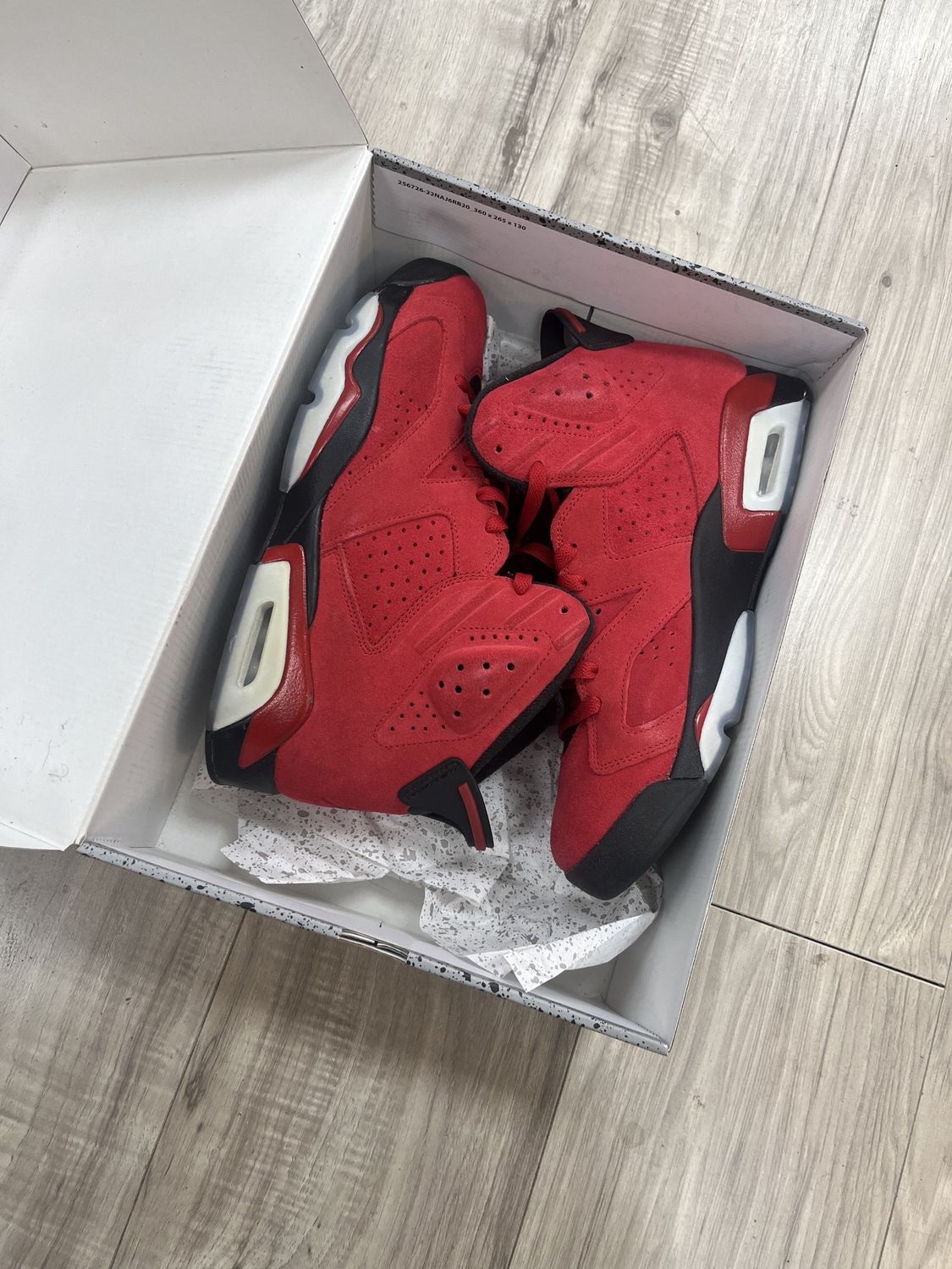 JORDAN 6 TORO BRAVO |, USED: 12
