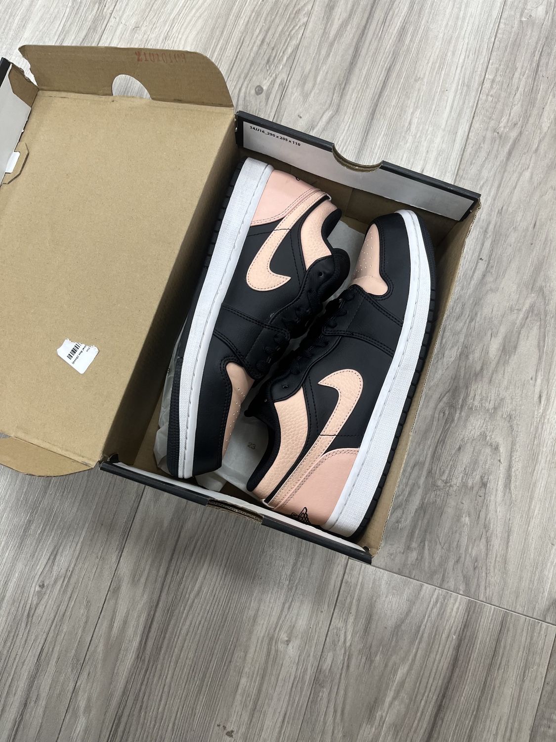 JORDAN 1 LOW CRIMSON TINT, USED: 8.5
