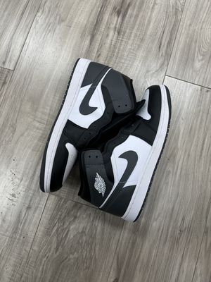 JORDAN 1 MID BLACK WHITE GREY | NEW | NO BOX |