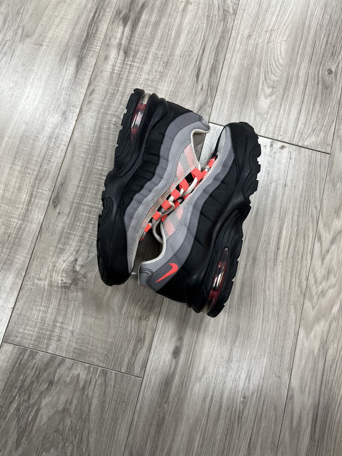 AIR MAX 95 PNK/BLK | NO BOX |, USED: 6