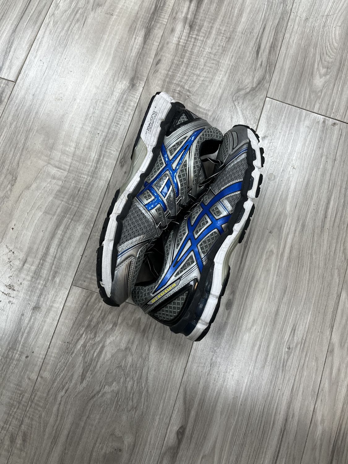 ASIC GREY BLUE | NO BOX |, USED: 10.5