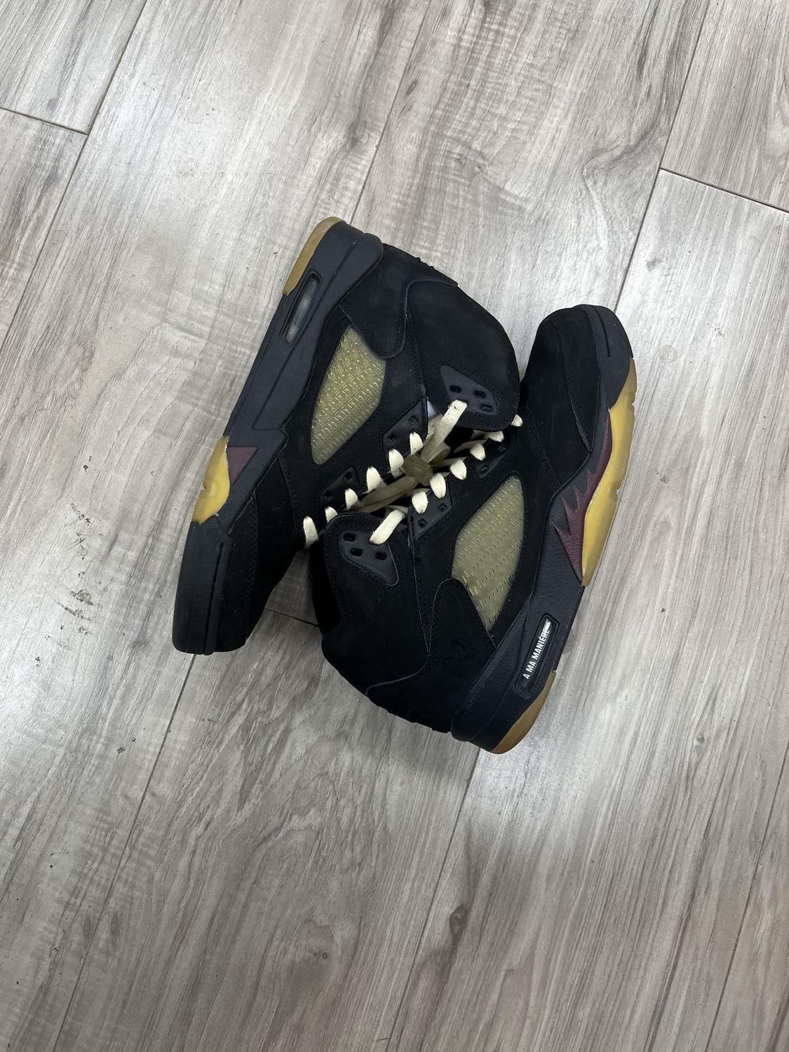 JORDAN 5 A MA MANIERE, USED: 8