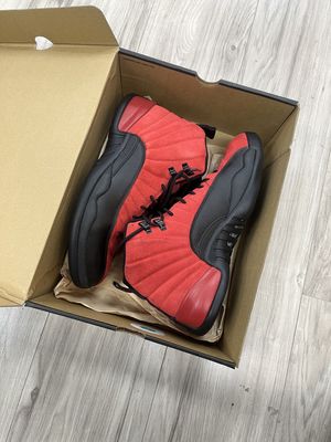 JORDAN 12 REVERSE FLU