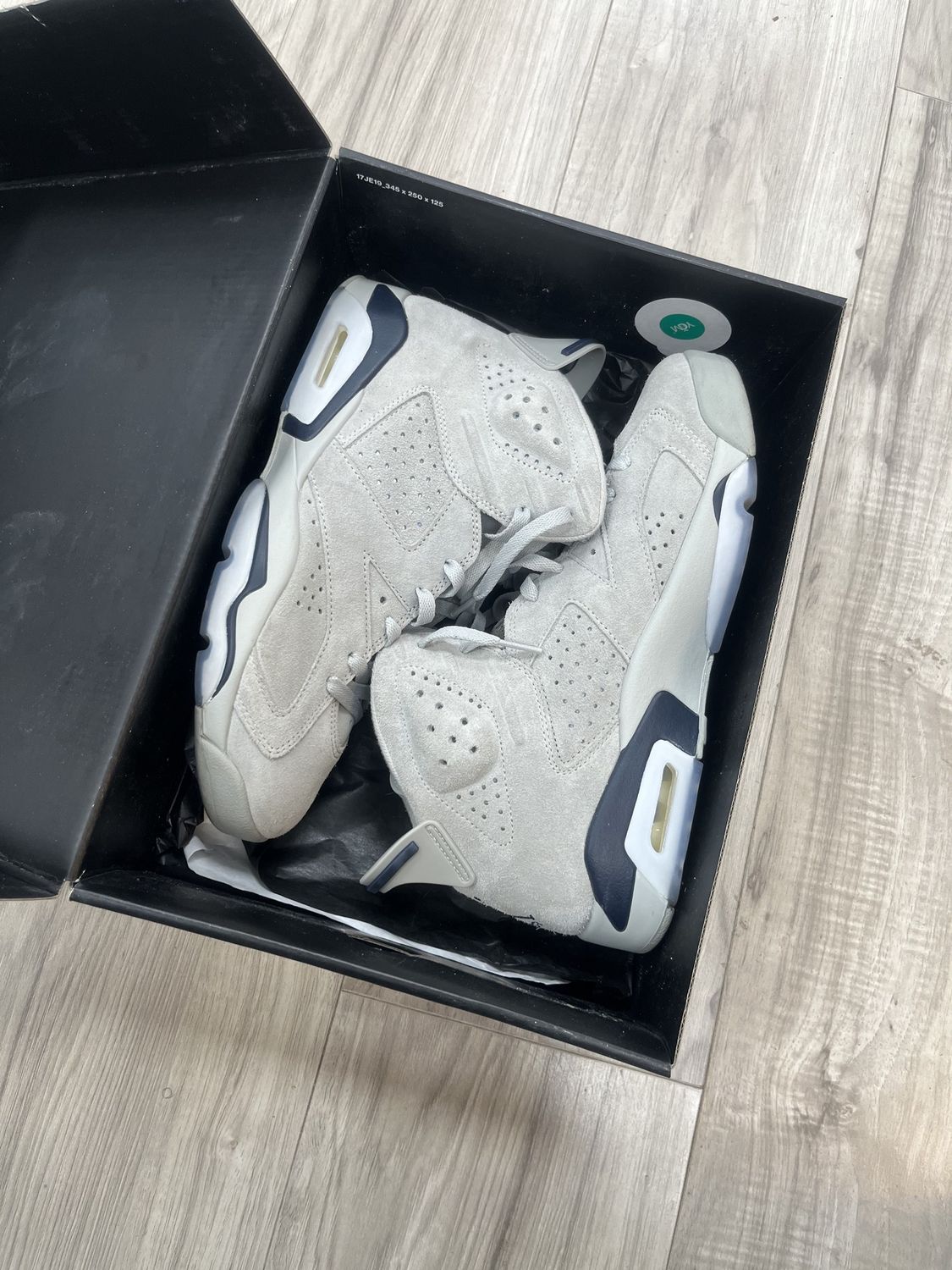 JORDAN 6 GEORGETOWN, USED: 10