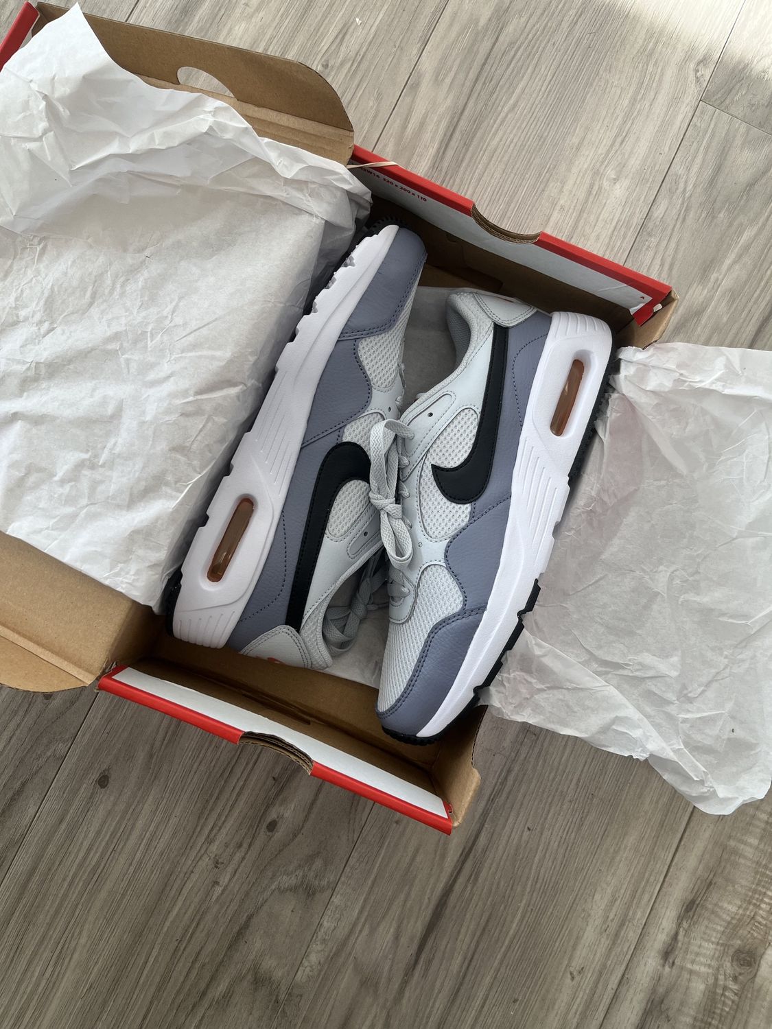AIR MAX SC GREY BLUE, NEW: 8