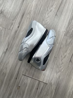 JORDAN 14 RETRO METALLIC SILVER  | NO BOX |