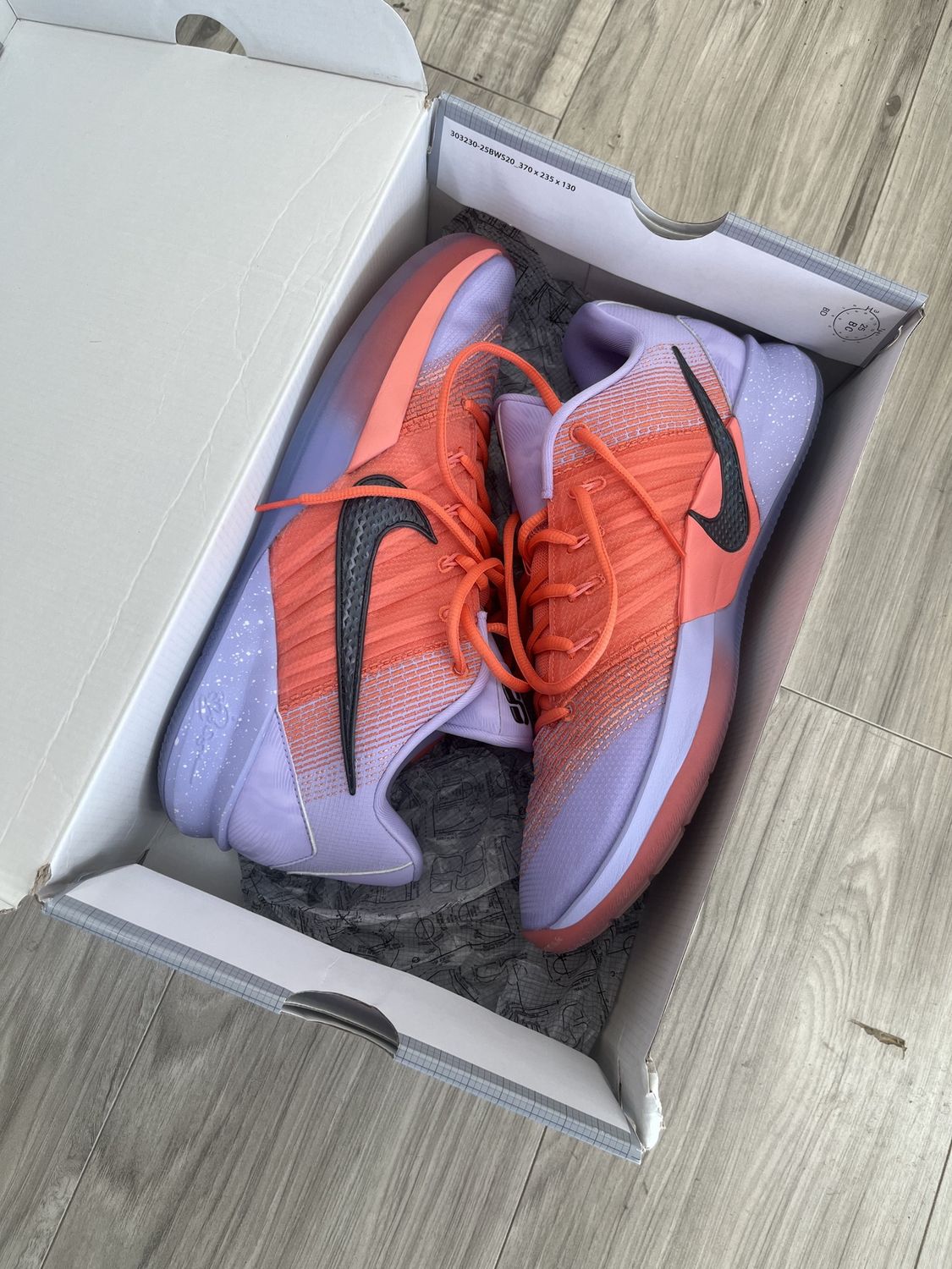 SABRINA 3 PEACH PURPLE, USED: 12