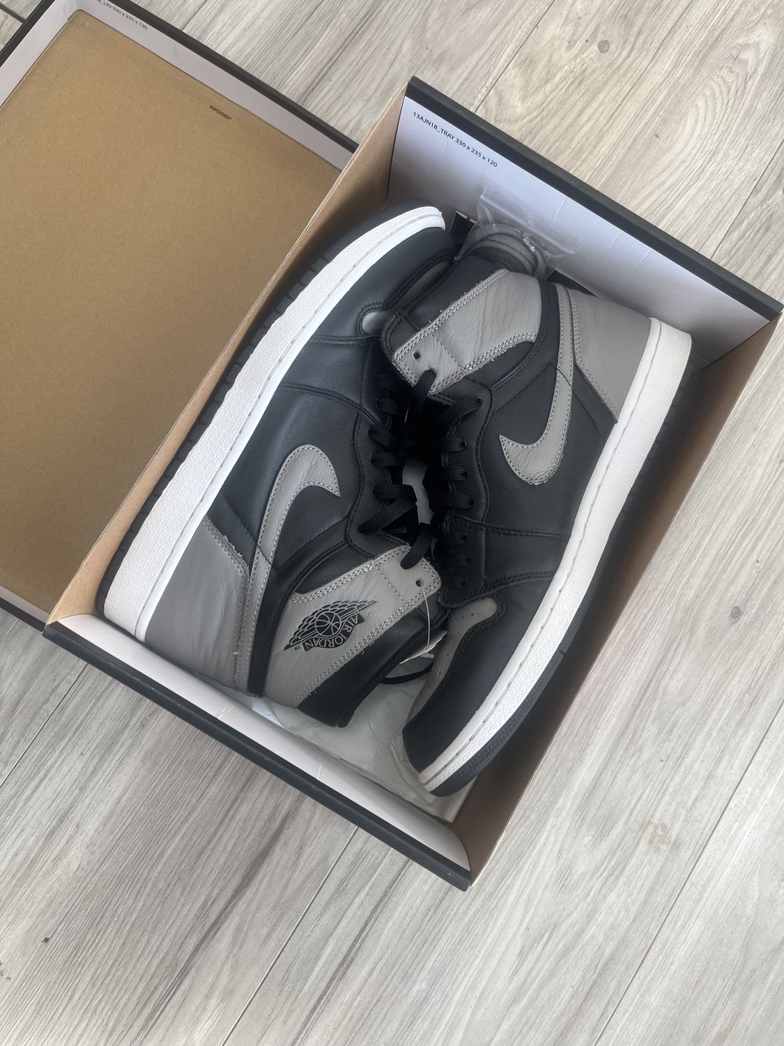 JORDAN 1 SHADOW, USED: 12