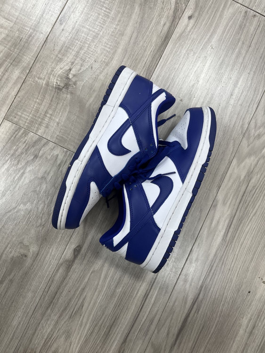 DUNK LOW GAME ROYAL | NO BOX |, USED: 7Y