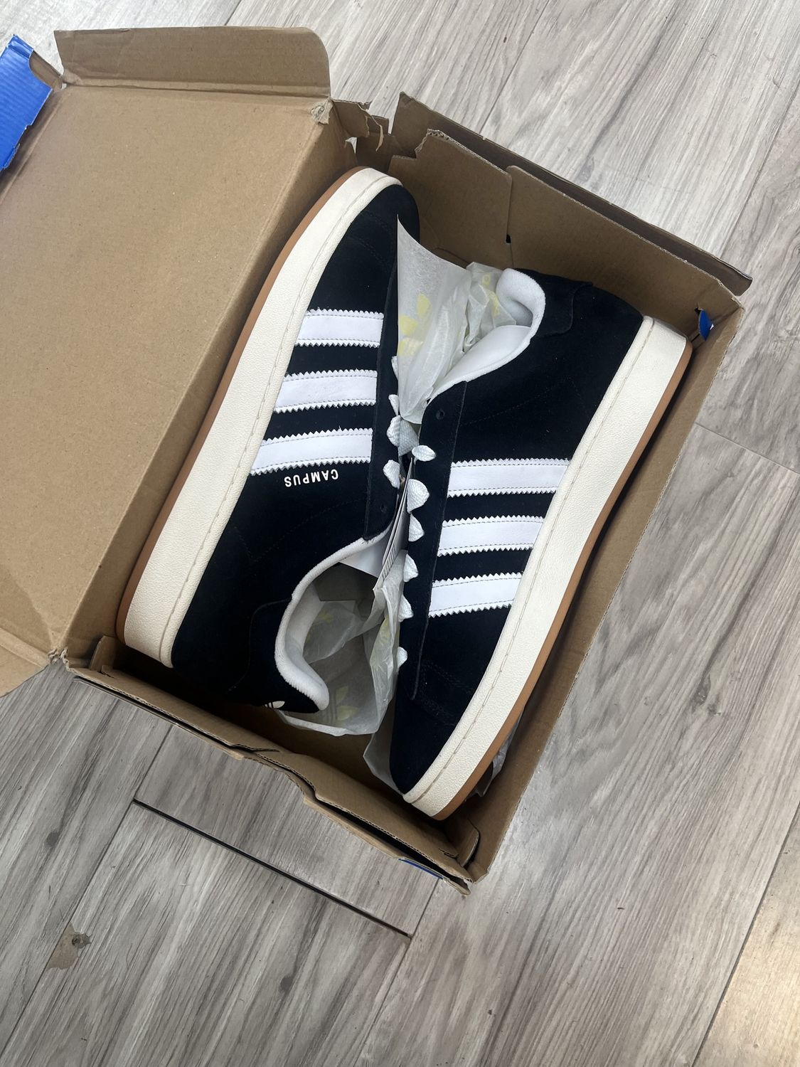 ADIDAS CAMPUS BLACK  | NEW |, NEW: 11.5