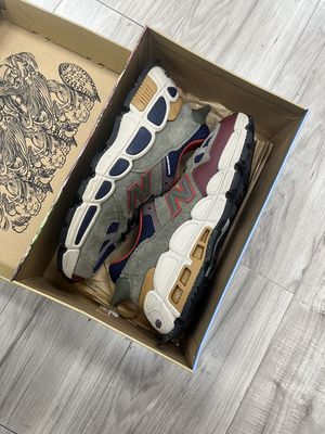 NEW BALANCE 574 WHISTLE TRIED ON