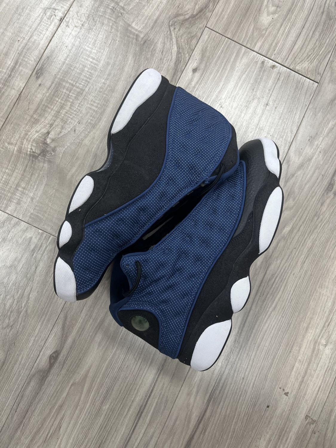 JORDAN 13 BRAVE BLUE | NO BOX |, USED: 11.5