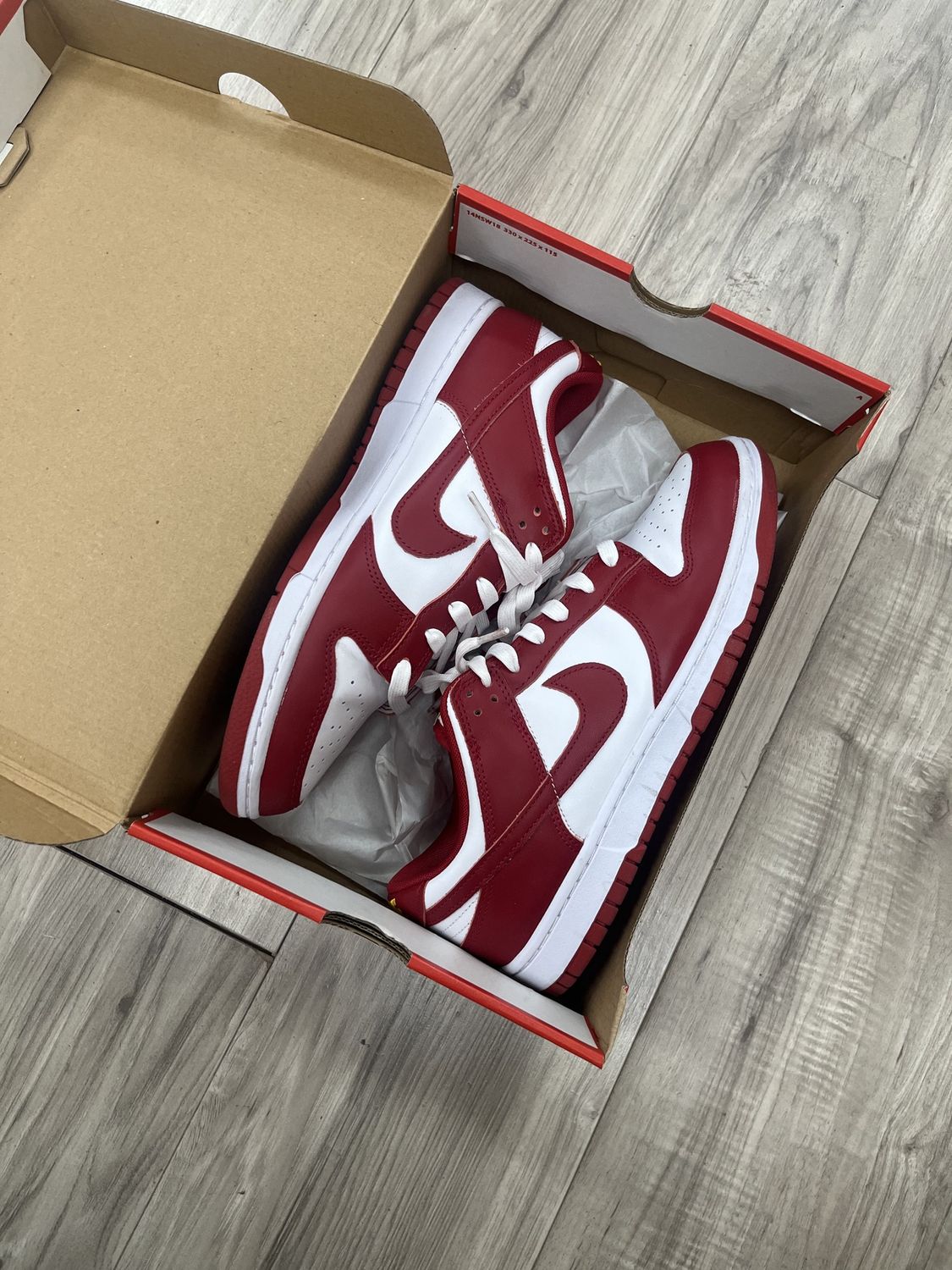 DUNK LOW USC, USED: 10.5