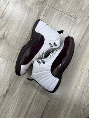 JORDAN 12 BURGUNDY A MA MANIERE | NO BOX |