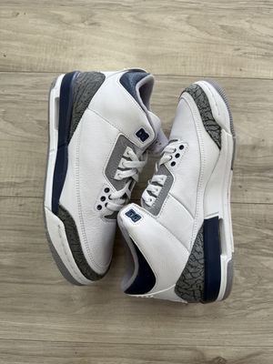 JORDAN 3 MIDNIGHT NAVY | NEW | NO BOX |