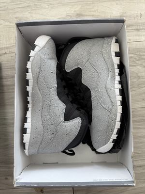 JORDAN 10 LIGHT SMOKE GREY WORN 1X