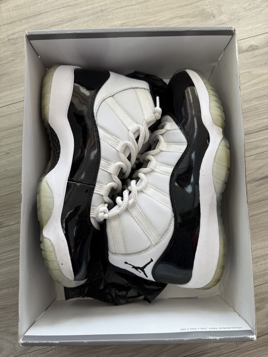 JORDAN 11 CONCORD, USED: 10