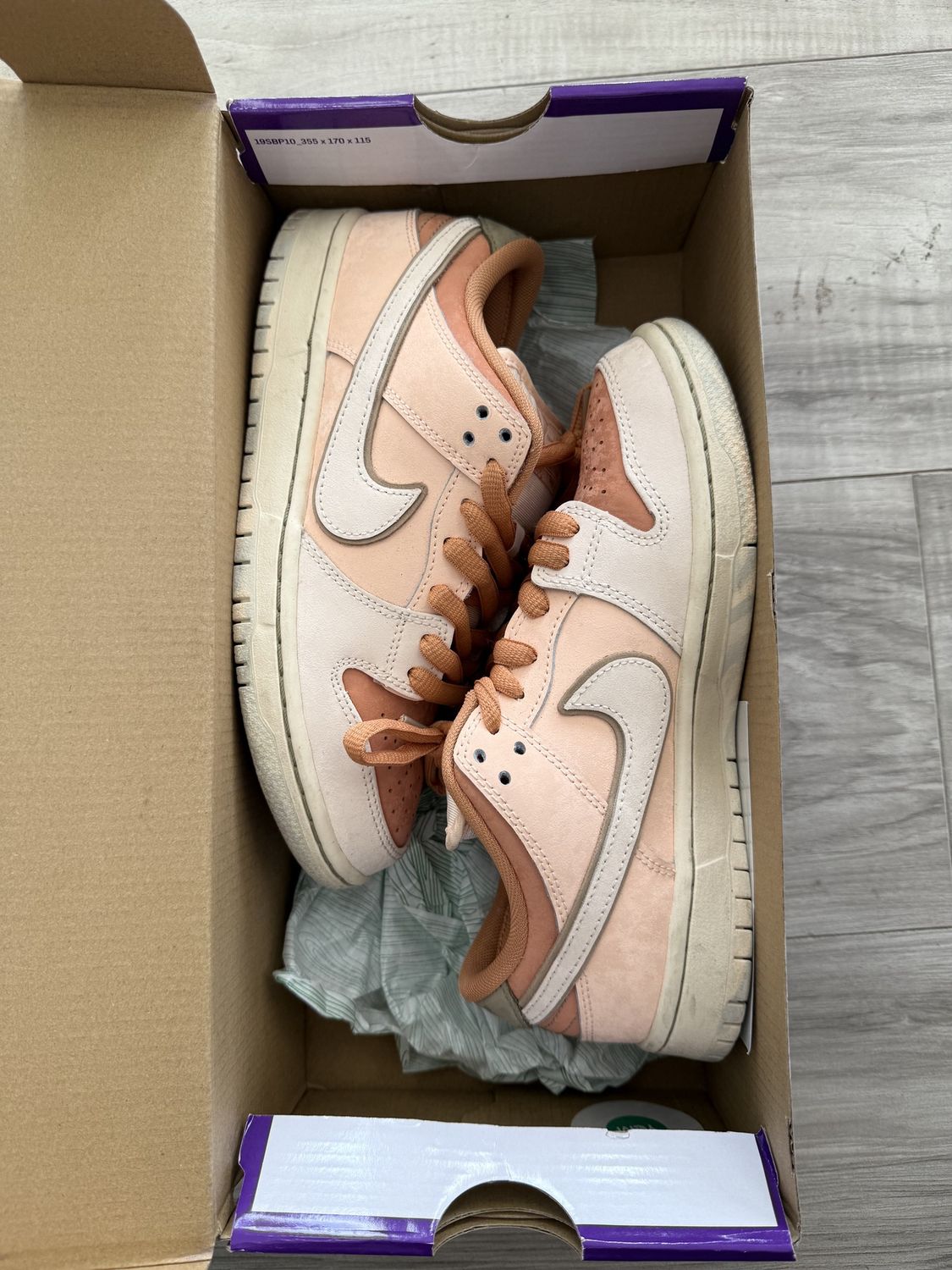 SB DUNK LOW TROCADÉRO GARDENS, USED: 6