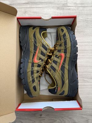 NIKE P6000 GREEN ORANGE