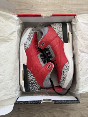 JORDAN 3 RED UNITE