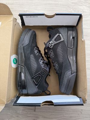 JORDAN SPIZIKE LOW BLACK CAT