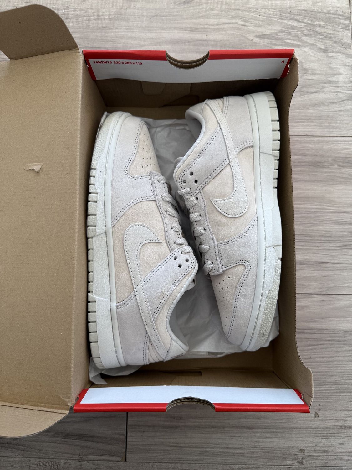 DUNK LOW VAST GREY, USED: 7