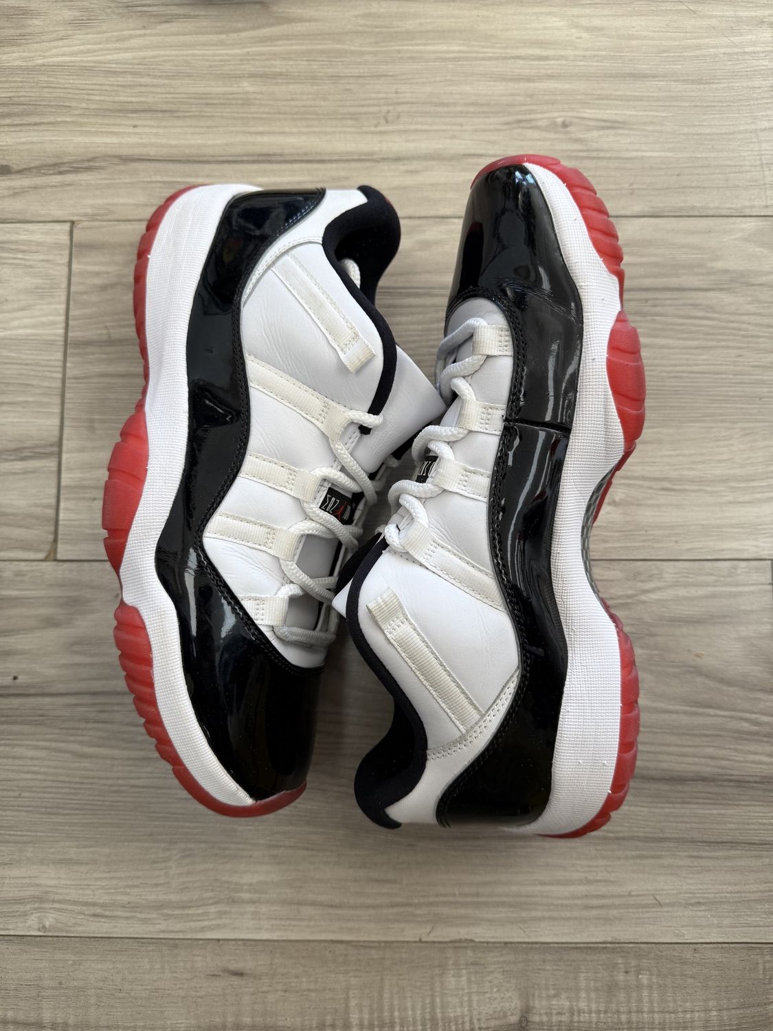 JORDAN 11 LOW CONCORD BRED | NO BOX |, USED: 10