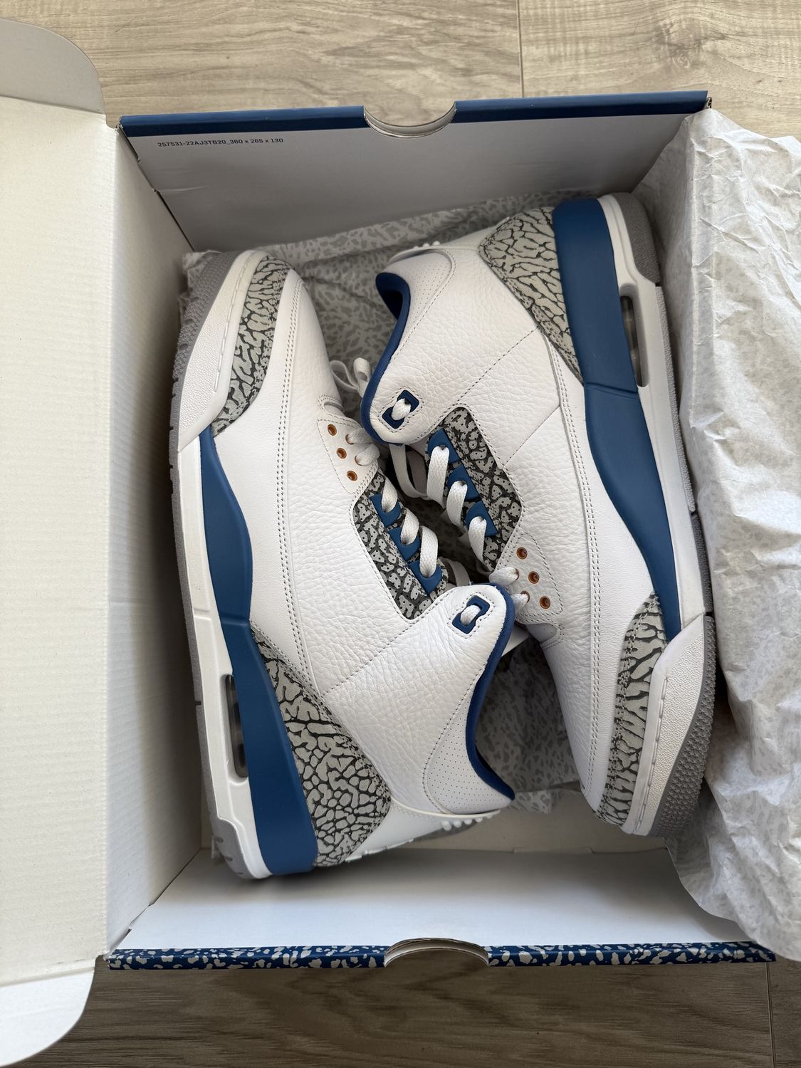 JORDAN 3 WIZARD, USED: 13