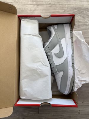 DUNK LOW WHITE SMOKE GREY | NEW |