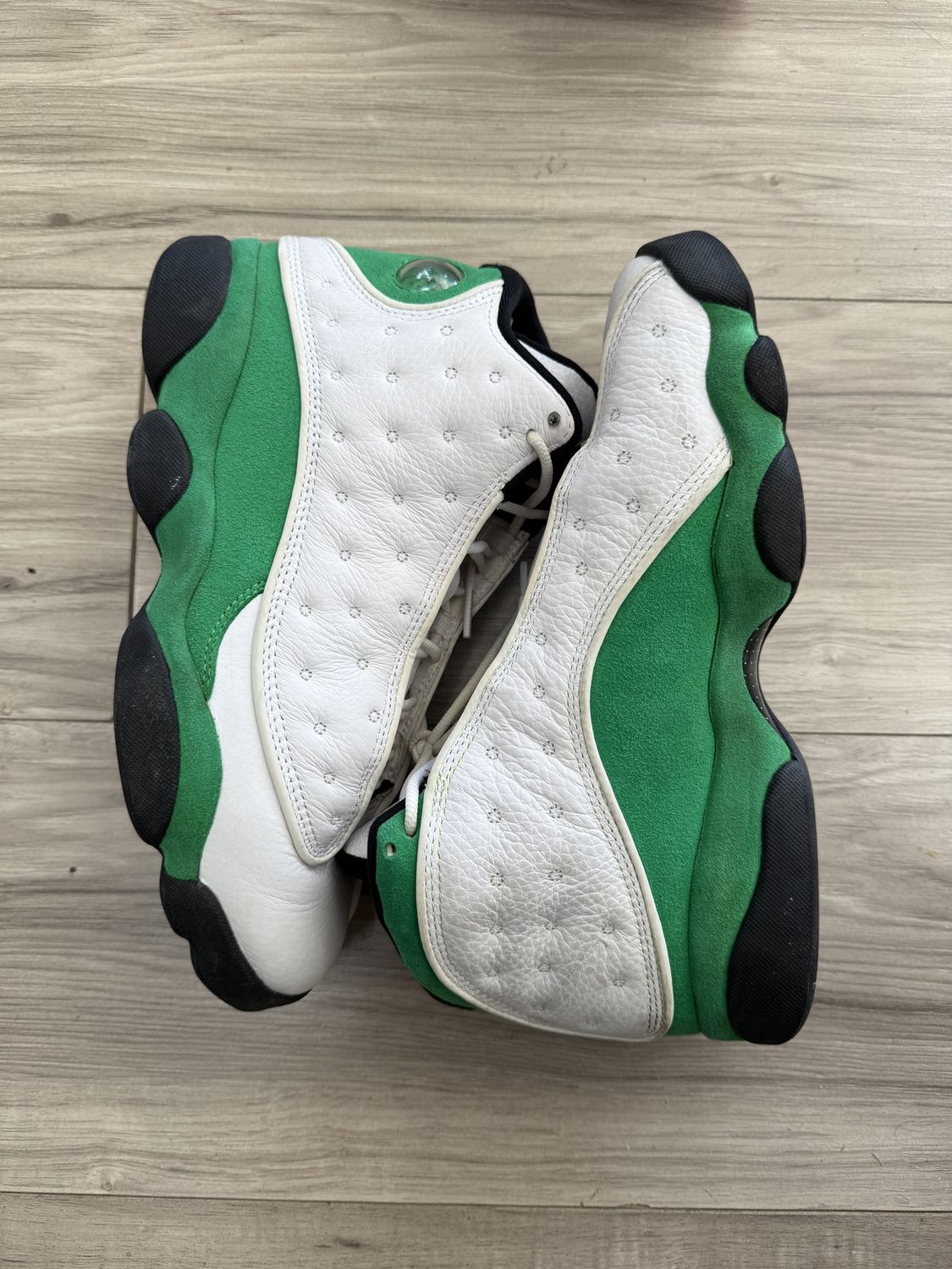 JORDAN 13 CELTIC GREEN | NO BOX |, USED: 9