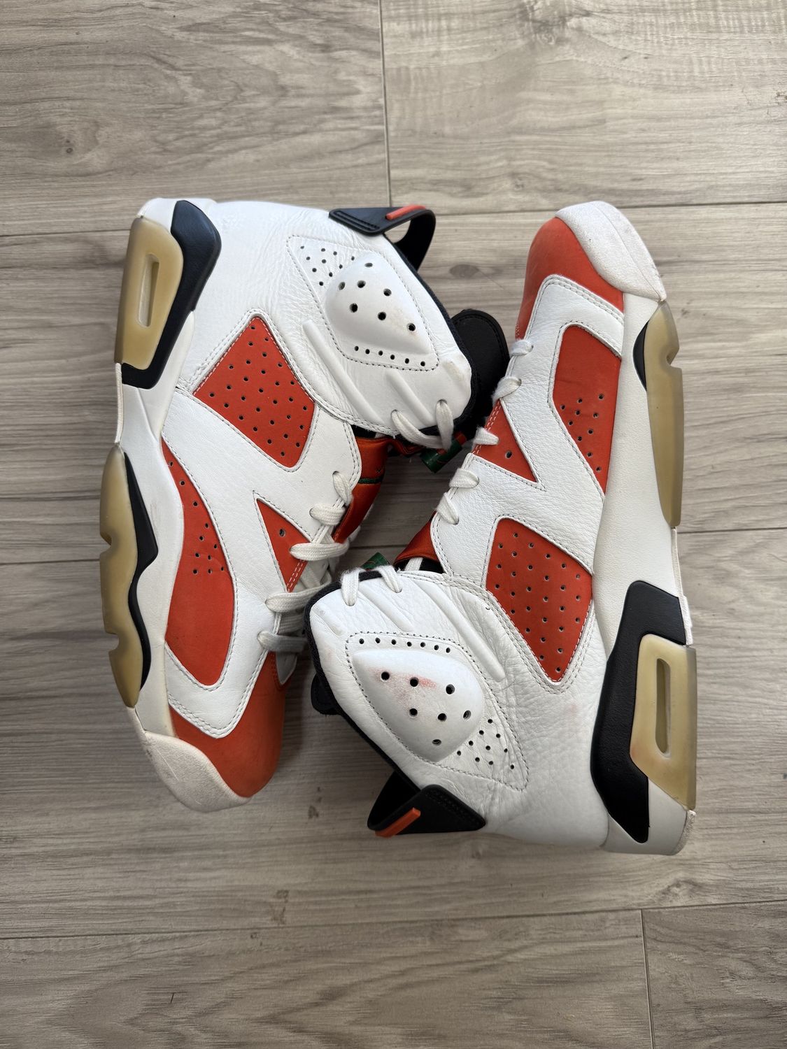 JORDAN 6 GATORADE | NO BOX |, USED: 10.5