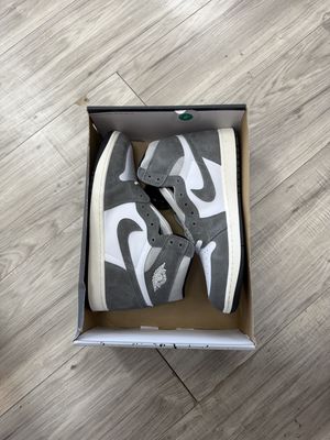 JORDAN 1 HIGH WASHED BLACK 12 DMG BOX