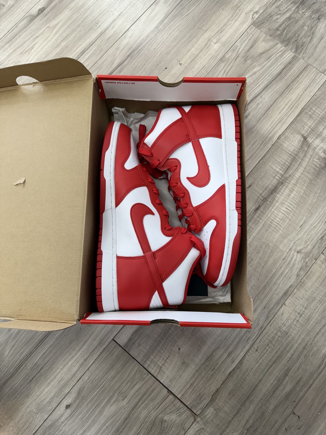 DUNK HIGH UNI RED 13