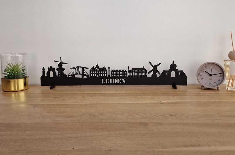 Skyline Leiden – 55 cm | Zwart MDF