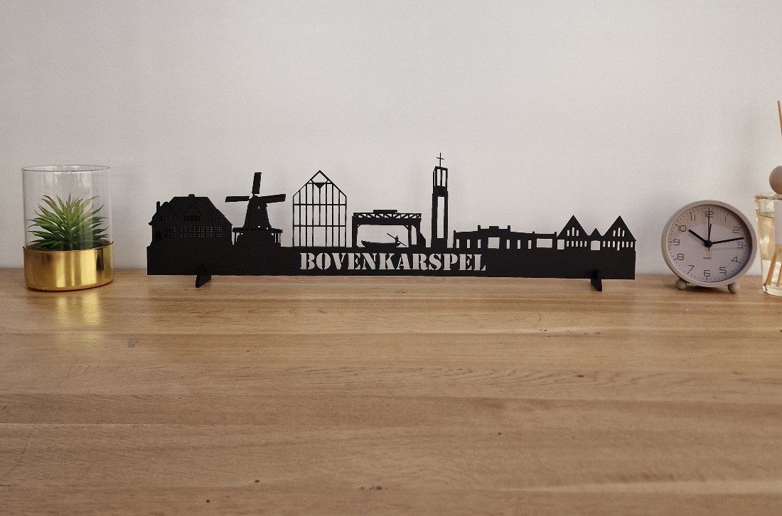 Skyline Bovenkarspel – 55 cm | Zwart MDF