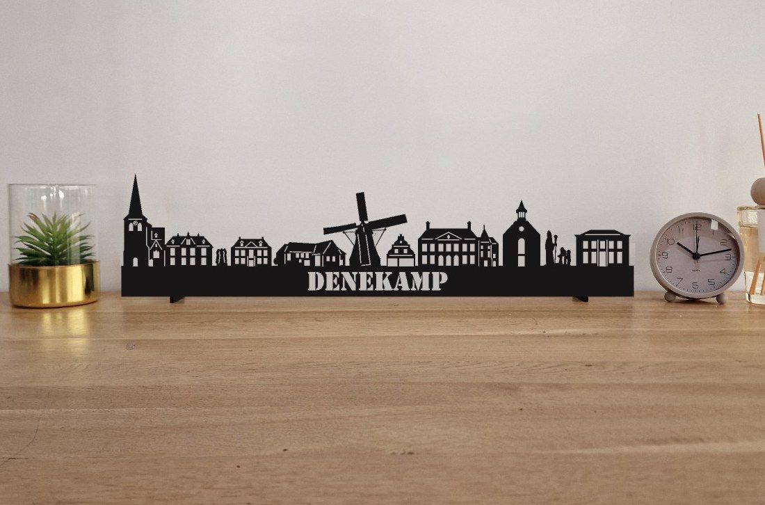 Skyline Denekamp – 55 cm | Zwart MDF