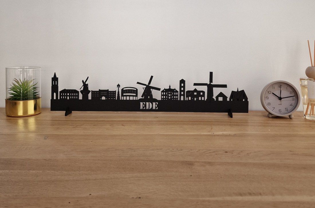 Skyline Ede – 55 cm | Zwart MDF