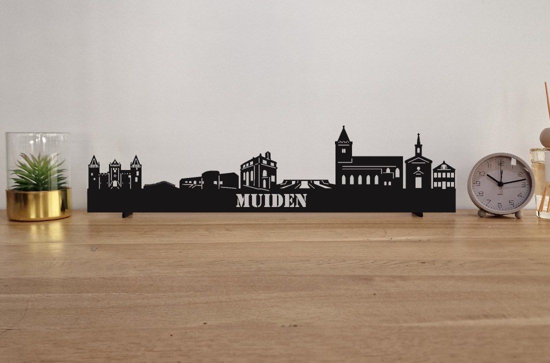 Skyline Muiden – 55 cm | Zwart MDF