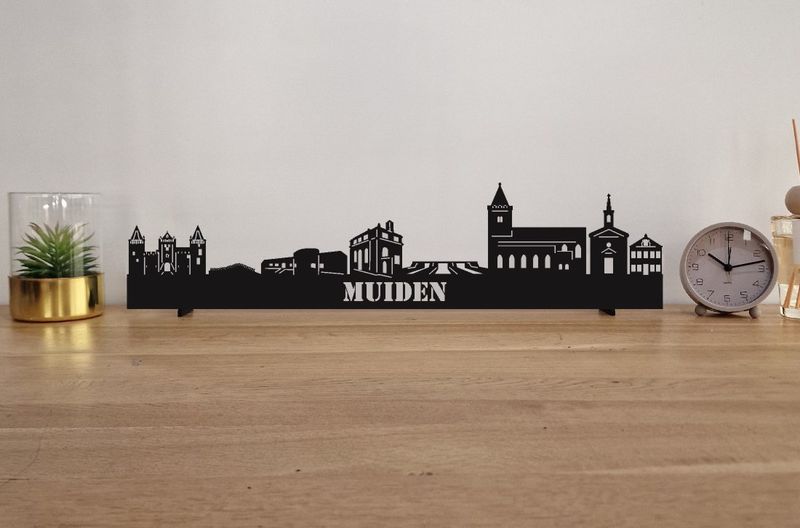 Skyline Muiden – 55 cm | Zwart MDF