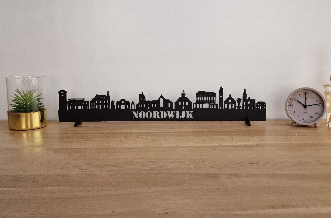 Skyline Noordwijk – 55 cm | Zwart MDF