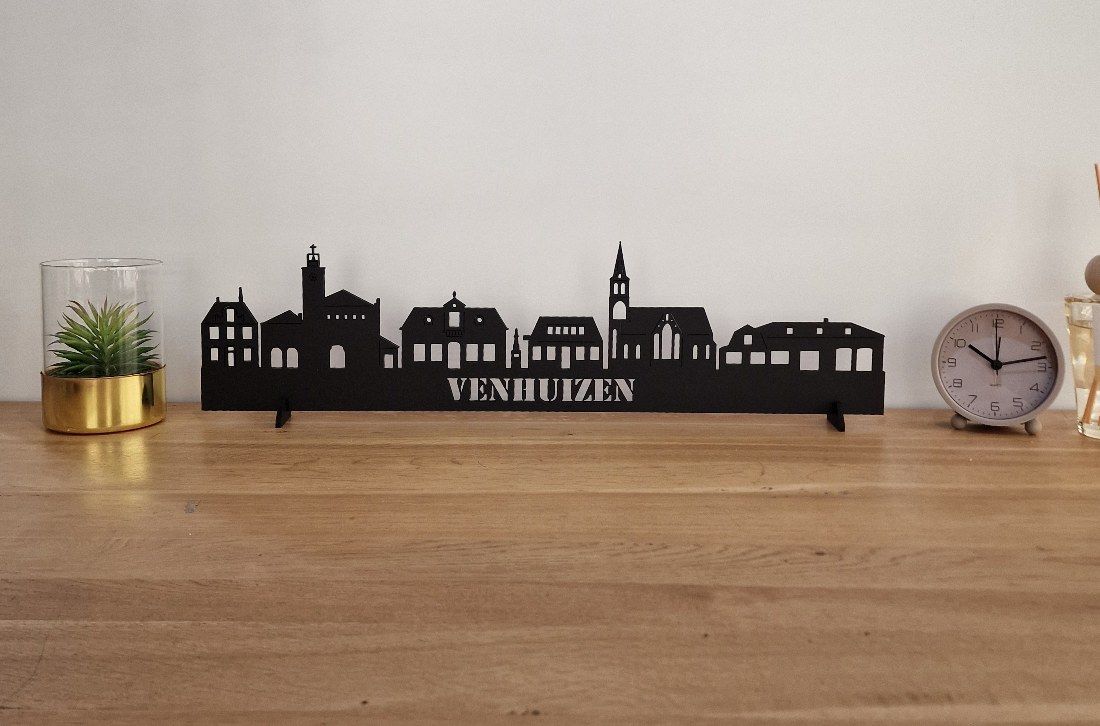 Skyline Venhuizen – 55 cm | Zwart MDF