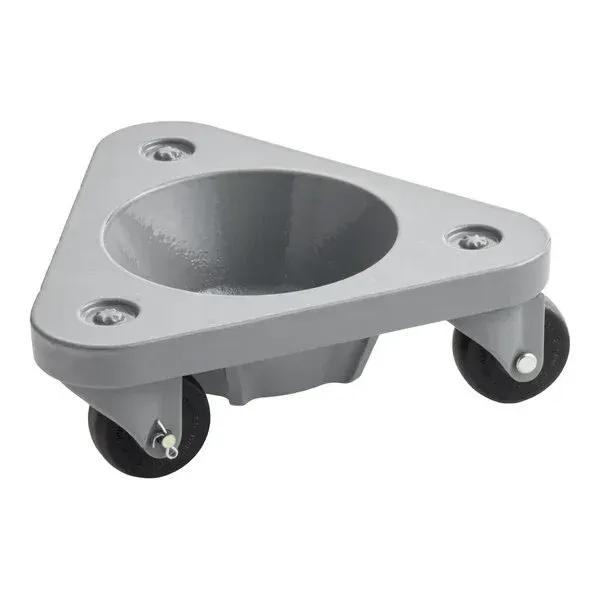 Medium Duty - Cast Steel Triangular Cup Dolly with Casters  - Model 2127
