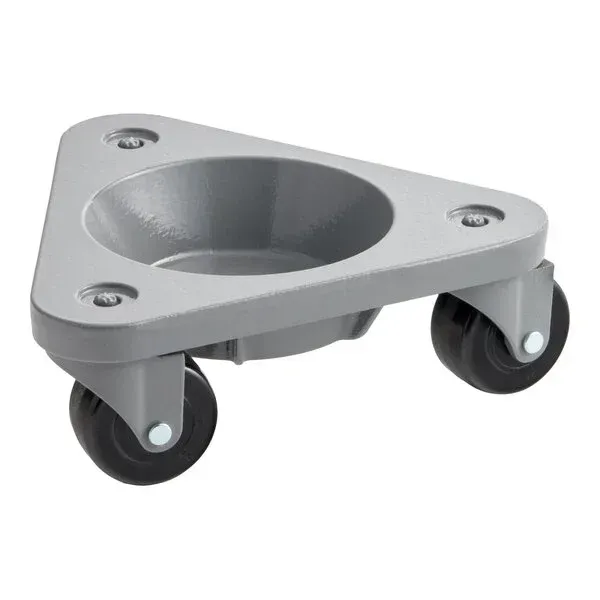 Super Duty - Cast Steel Triangular Cup Dolly with Casters Model 3310