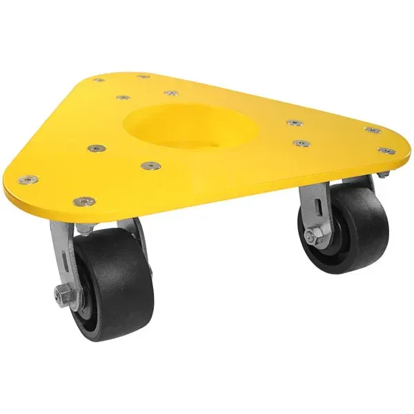Super Heavy Duty - Steel Tripod Cup Dolly with Casters - Model 4200