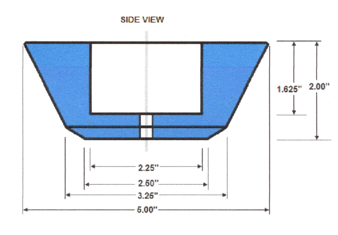 Cup Insert for Model 2127 Dollies -  9000035