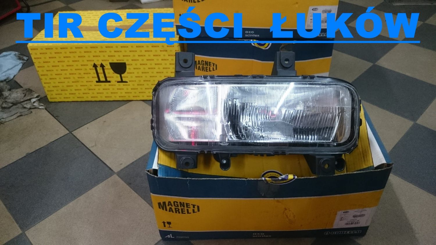 REFLEKTOR LAMPA PRZEDNIA MERCEDES ATEGO CITARO R