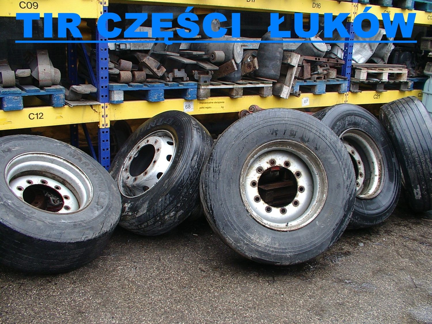 KOŁO FELGA NACZEPY PRZYCZEPY 22,5x11,75 160K  315