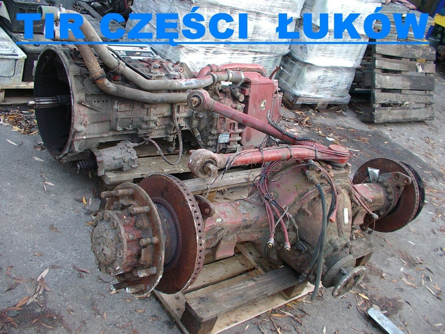 IVECO STRALIS OBUDOWA MOSTU POCHWA MOST TYLNY TIR