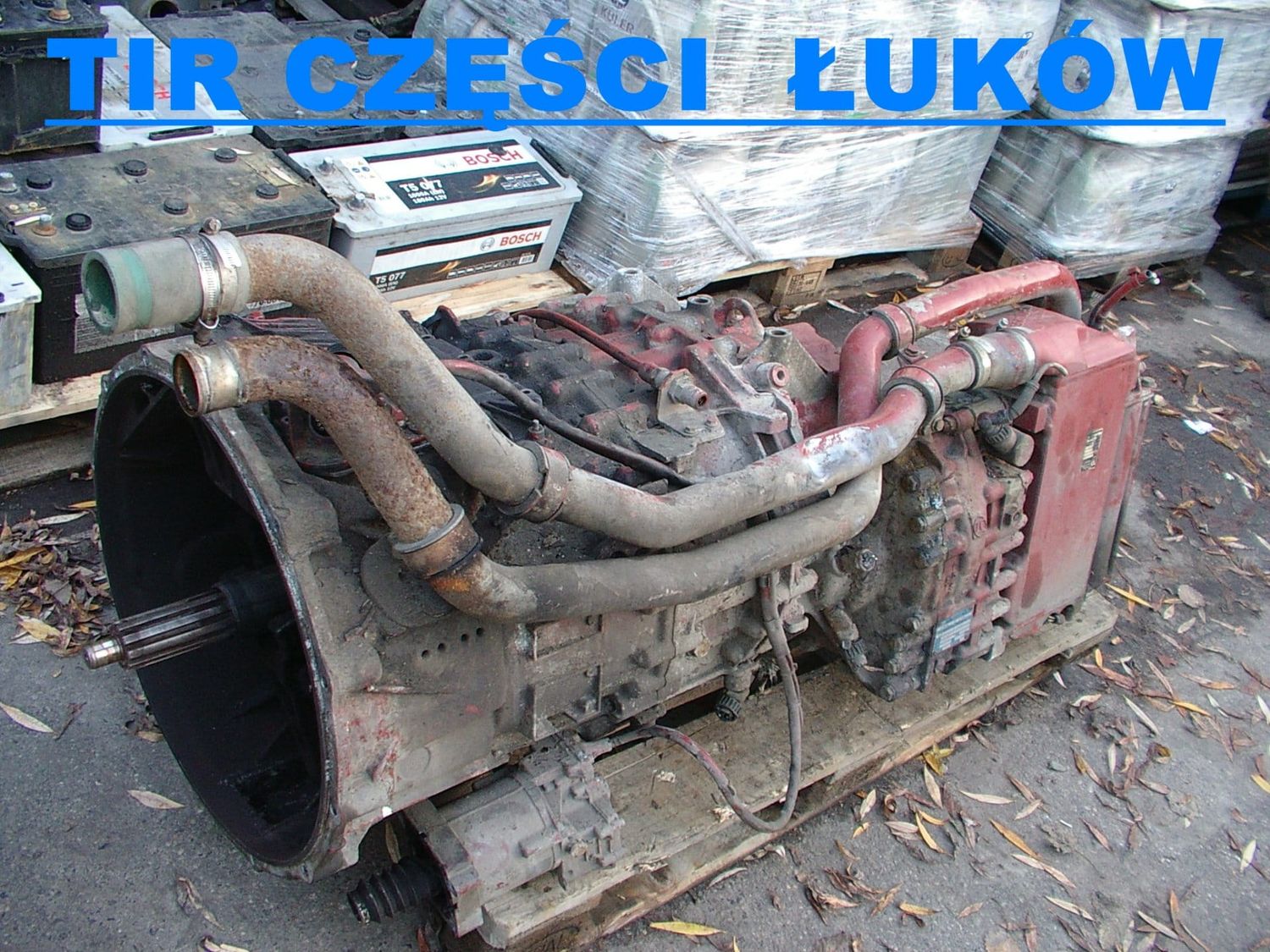 IVECO MOST 177E SKRZYNIA 1615639 SIŁOWNIK SPRZĘGŁA